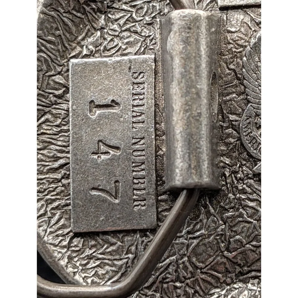 1980 Great American Buckle Co. • Florida Belt Buckle • Serial #147